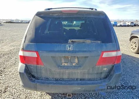 2006 Honda Odyssey Exl z USA, uszkodzony, nr VIN 5FNRL38686B504377
